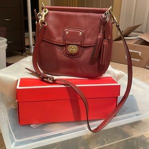 BNWT AUTHENTIC COACH LEGACY “WILLIS” model COGNAC LEATHER